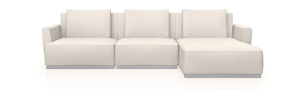 Модульный диван Clermont от Tanagra. 3D-модель